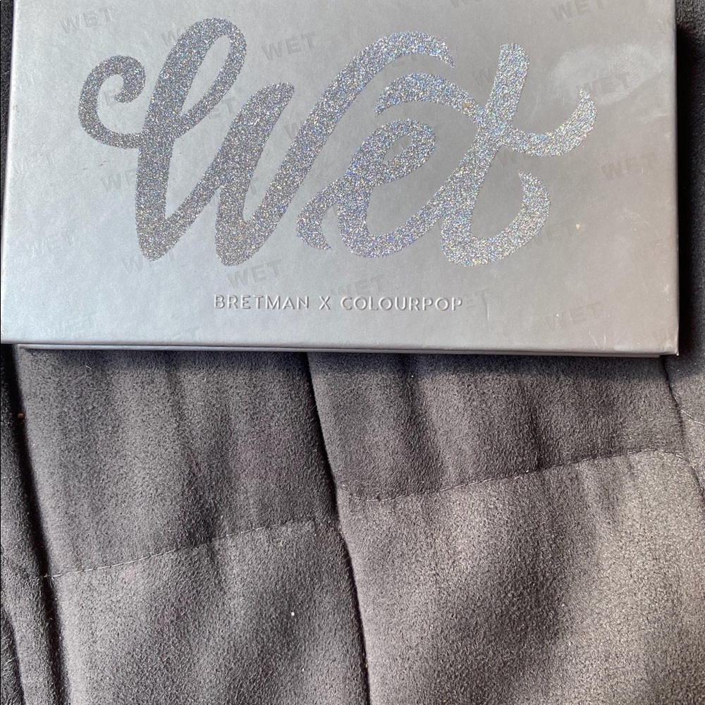 COPY - “Wet” colourpop x bretman rock
